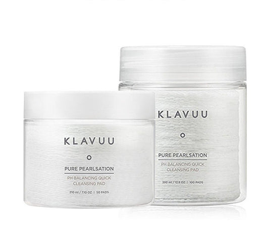 Klavuu - Pure Pearlsation PH Balancing Quick Cleansing Pads (Peeling Pads de Curățare pentru Față)