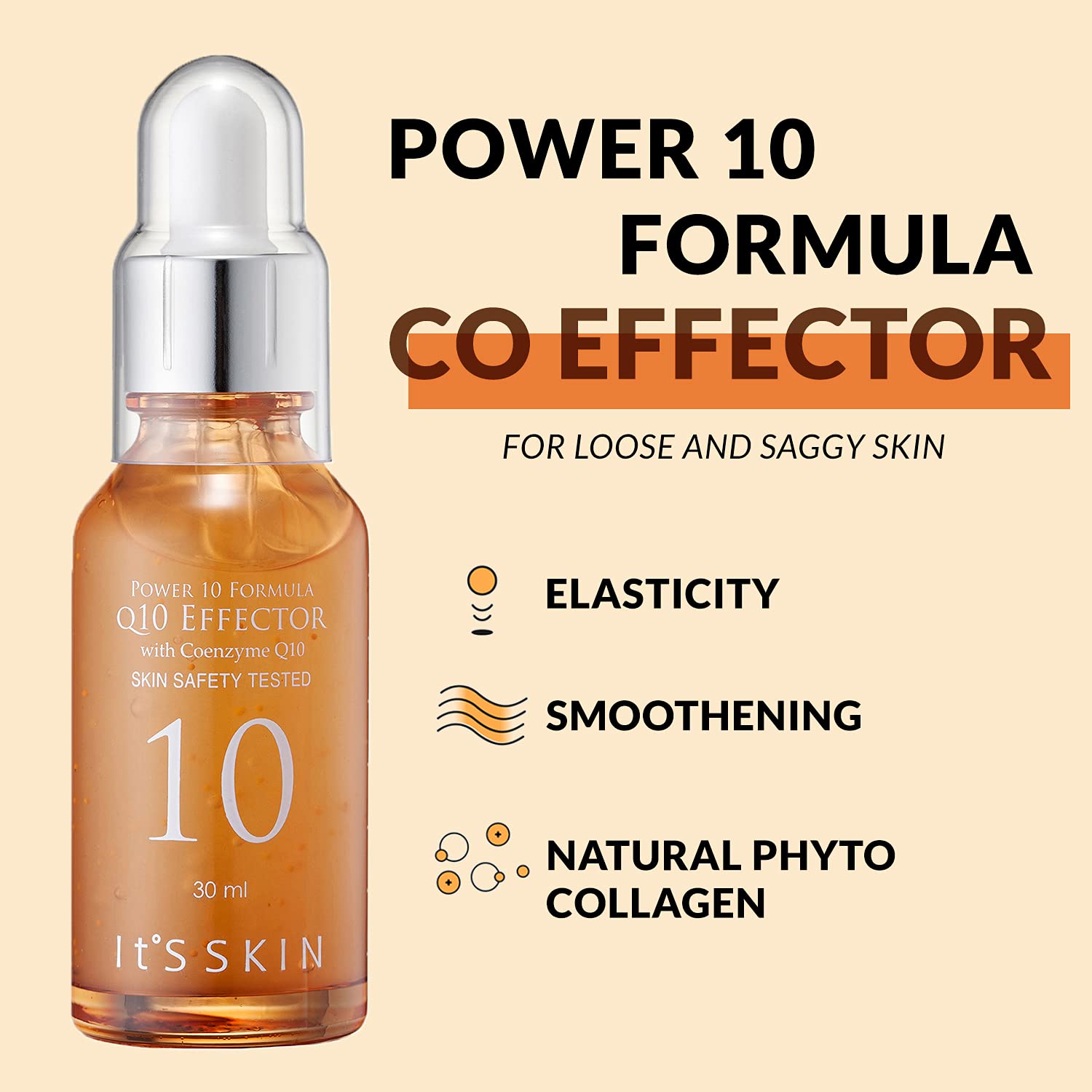 It's Skin - Power 10 Formula Q10 Effector 30ml (Ser de Fata  pentru Fermitate)