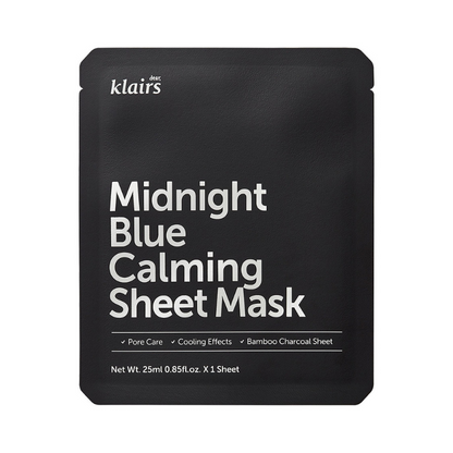 dear Klairs - Midnight Blue Calming Sheet Mask 25ml